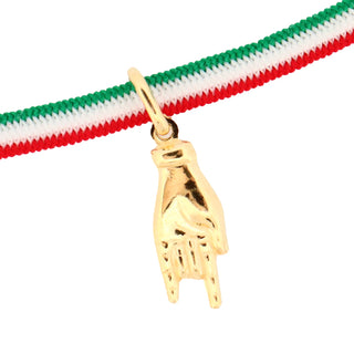 Pendentif Mano Corno en argent 21 mm image 1
