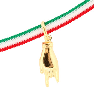 Pendentif Mano Corno en argent 21 mm image 0