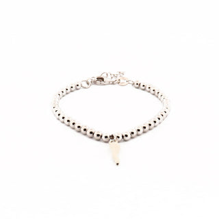 Sterling Silver Bracelet – Pearls & Horn | L’Iconica