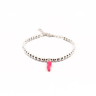 Sterling Silver Bracelet – Pearls & Horn | L’Iconica