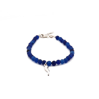 Bracelet The Iconic Pearls Fine Stones Horn Silver