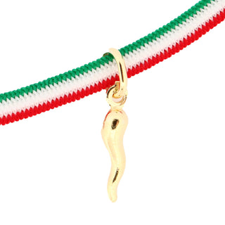 Gold Plated Horn Pendant