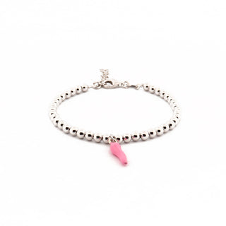 Sterling Silver Bracelet – Pearls & Horn | L’Iconica
