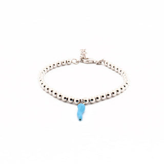 Sterling Silver Bracelet – Pearls & Horn | L’Iconica