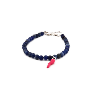 Bracelet The Iconic Pearls Fine Stones Horn Silver
