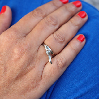 Bague Ajustable en Acier – Pendentif Corno Corona | L’Iconica