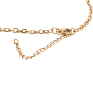 Stainless Steel Chain Necklace – Mano Corno Pendant | L’Iconica