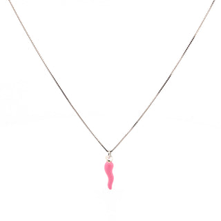 Silver Chain Necklace – Silver Horn Pendant | L'Iconica