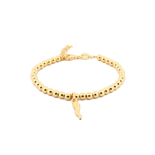 Sterling Silver Bracelet – Pearls & Horn | L’Iconica